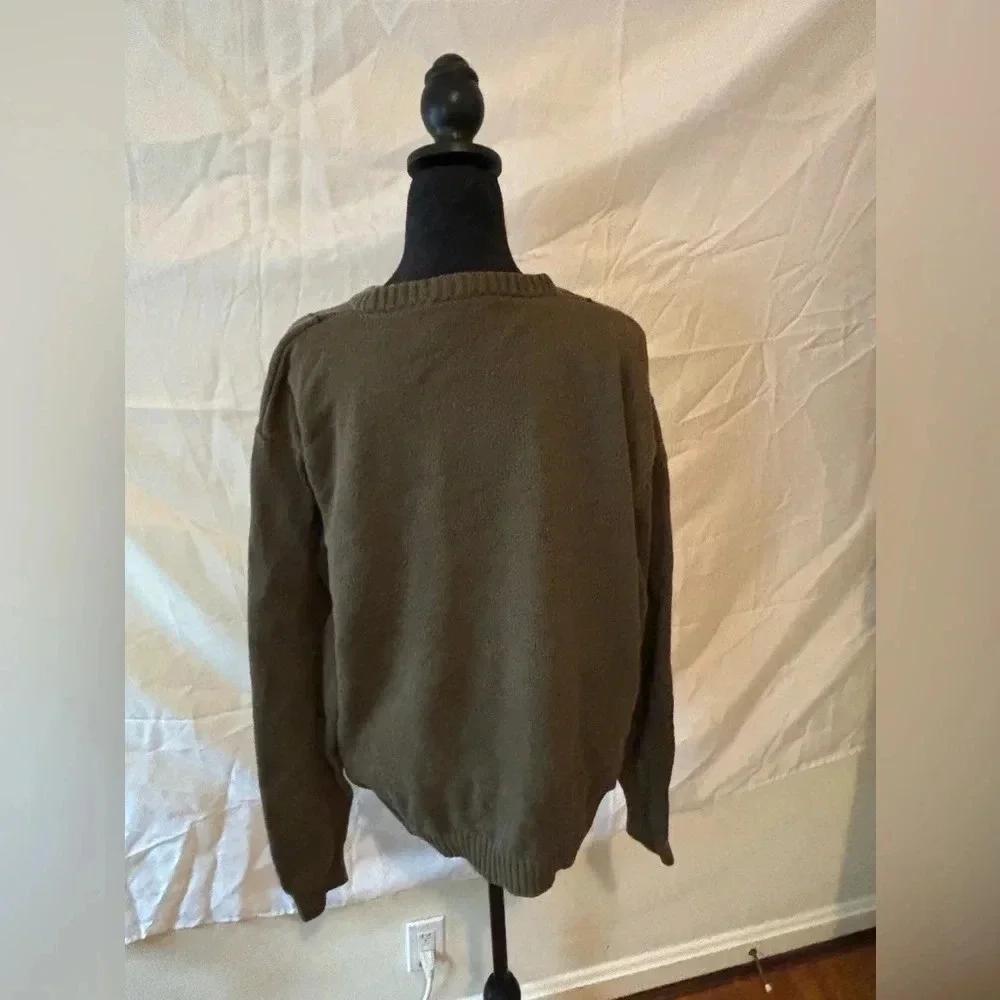 Haggar Crew neck Sweater, Men’s Size XL, long sleeve, textured, good condition